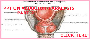 PPT ON ABDUCTOR PARALYSIS WITH MULTIPLE CASE PRESENTATION PART-2