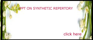 PPT ON SYNTHETIC REPERTORYY