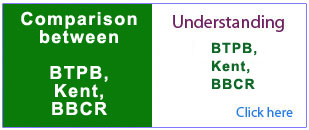 PPT ON COMPARISON  BTPB , Kent AND BBCR